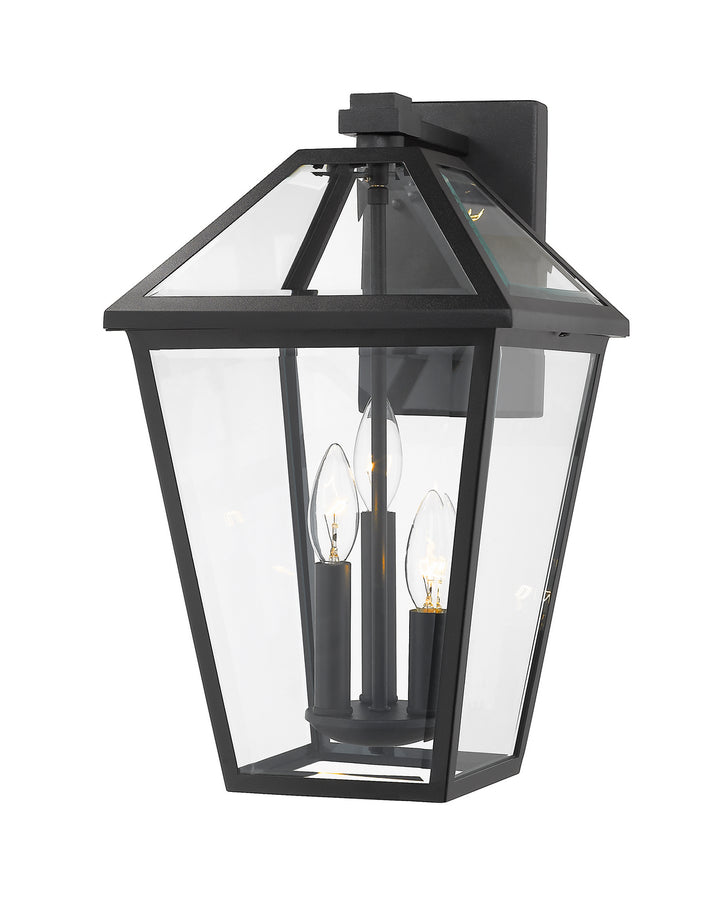 Z-Lite Canada - 579XL-BK - Three Light Outdoor Wall Light - Talbot - Black