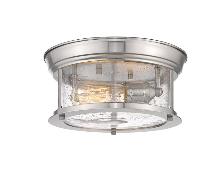 Z-Lite Canada - 727F10-BN - Two Light Flush Mount - Sonna - Brushed Nickel