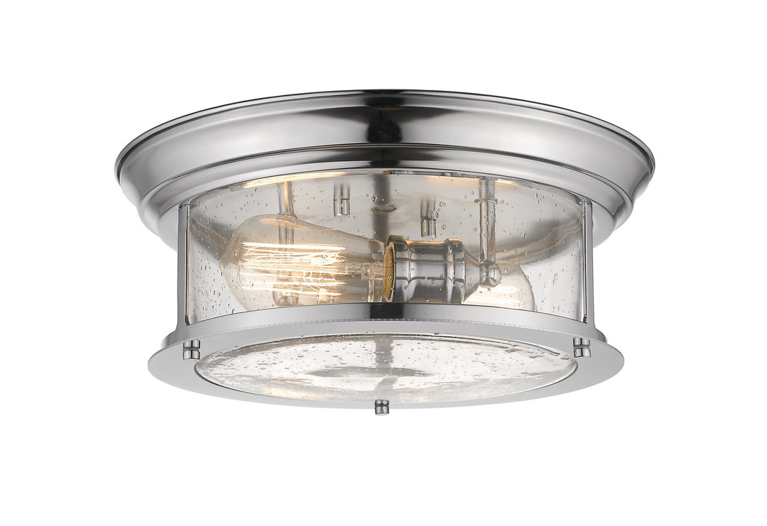 Sonna Two Light Flush Mount in Chrome - available from The Lighting Shoppe, trusted by Canadian homeowners