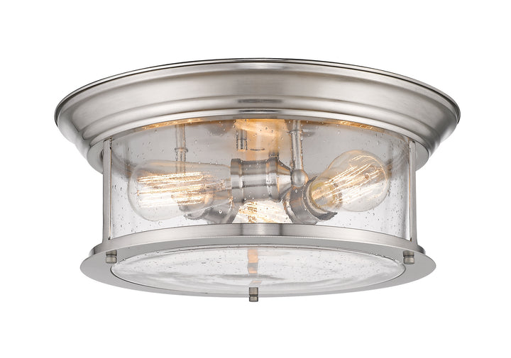 Z-Lite Canada - 727F16-BN - Three Light Flush Mount - Sonna - Brushed Nickel