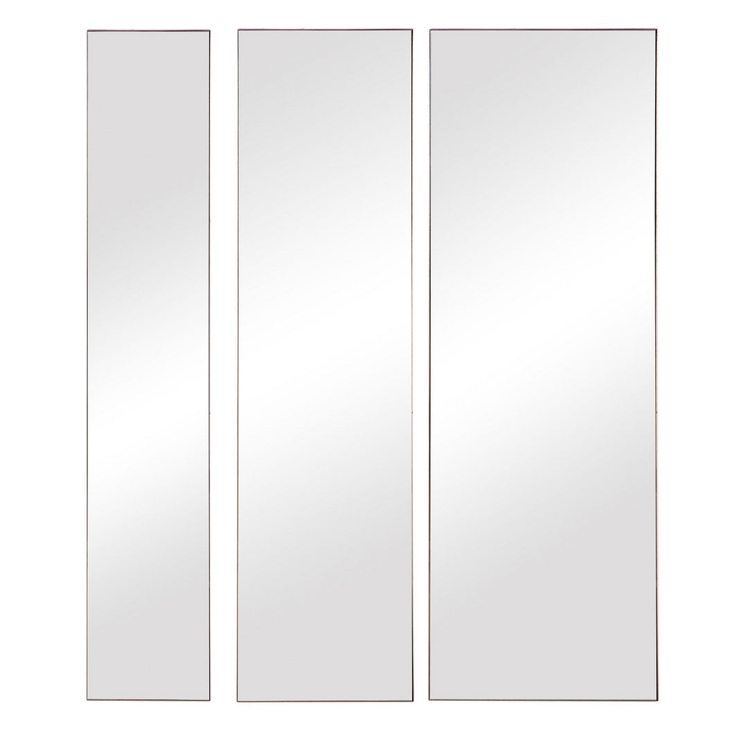 Rowling Mirror, Set Of 3 in Gold - available from The Lighting Shoppe, trusted by Canadian homeowners
