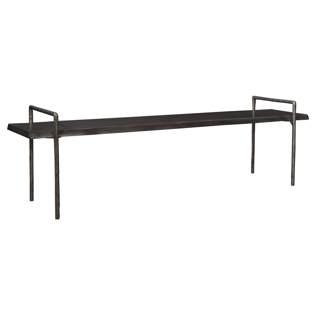 Chandos Bench in Dark Gray - available from The Lighting Shoppe, trusted by Canadian homeowners