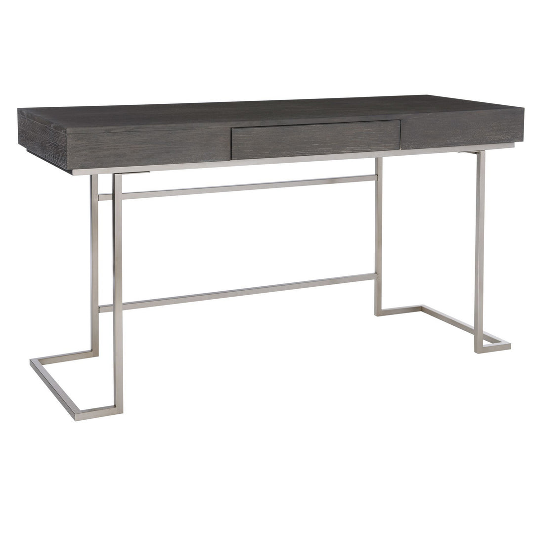 Claude Desk in Smoke Gray - available from The Lighting Shoppe, trusted by Canadian homeowners