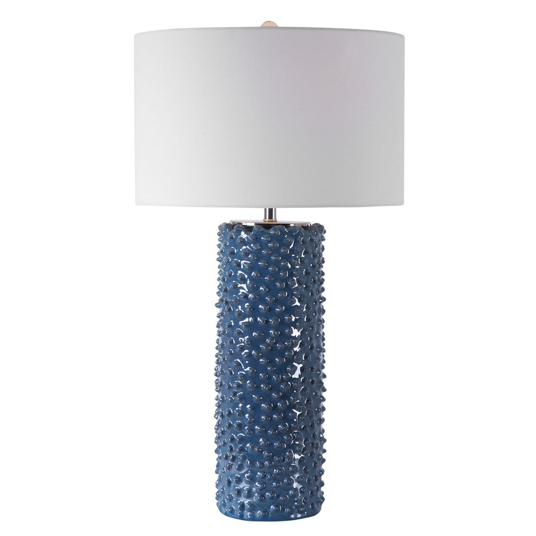 Ciji One Light Table Lamp in Brushed Nickel - available from The Lighting Shoppe, trusted by Canadian homeowners