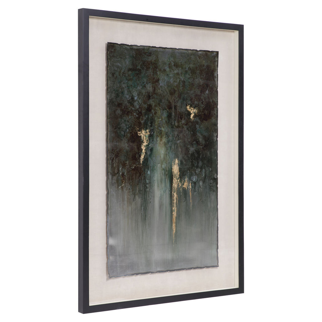 Rustic Patina Grande Abstract Art in Matte Black - available from The Lighting Shoppe, trusted by Canadian homeowners