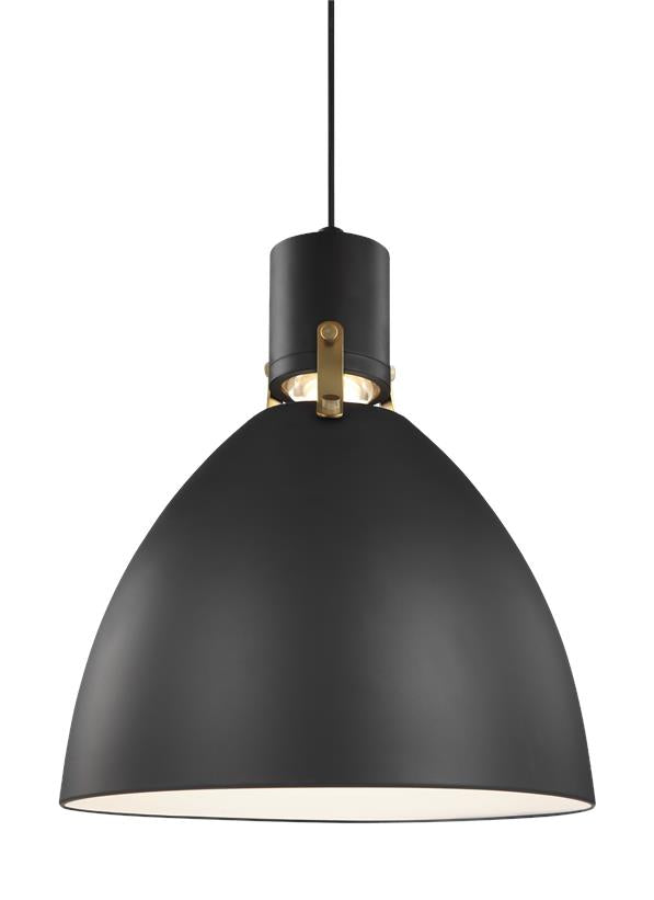 Visual Comfort Studio Canada - P1442MB-L1 - LED Pendant - Brynne - Matte Black