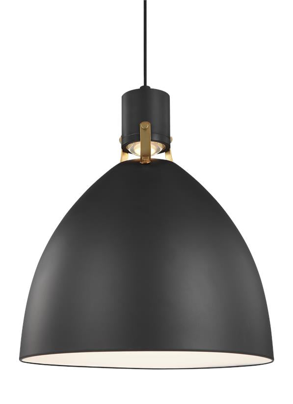 Visual Comfort Studio Canada - P1443MB-L1 - LED Pendant - Brynne - Matte Black