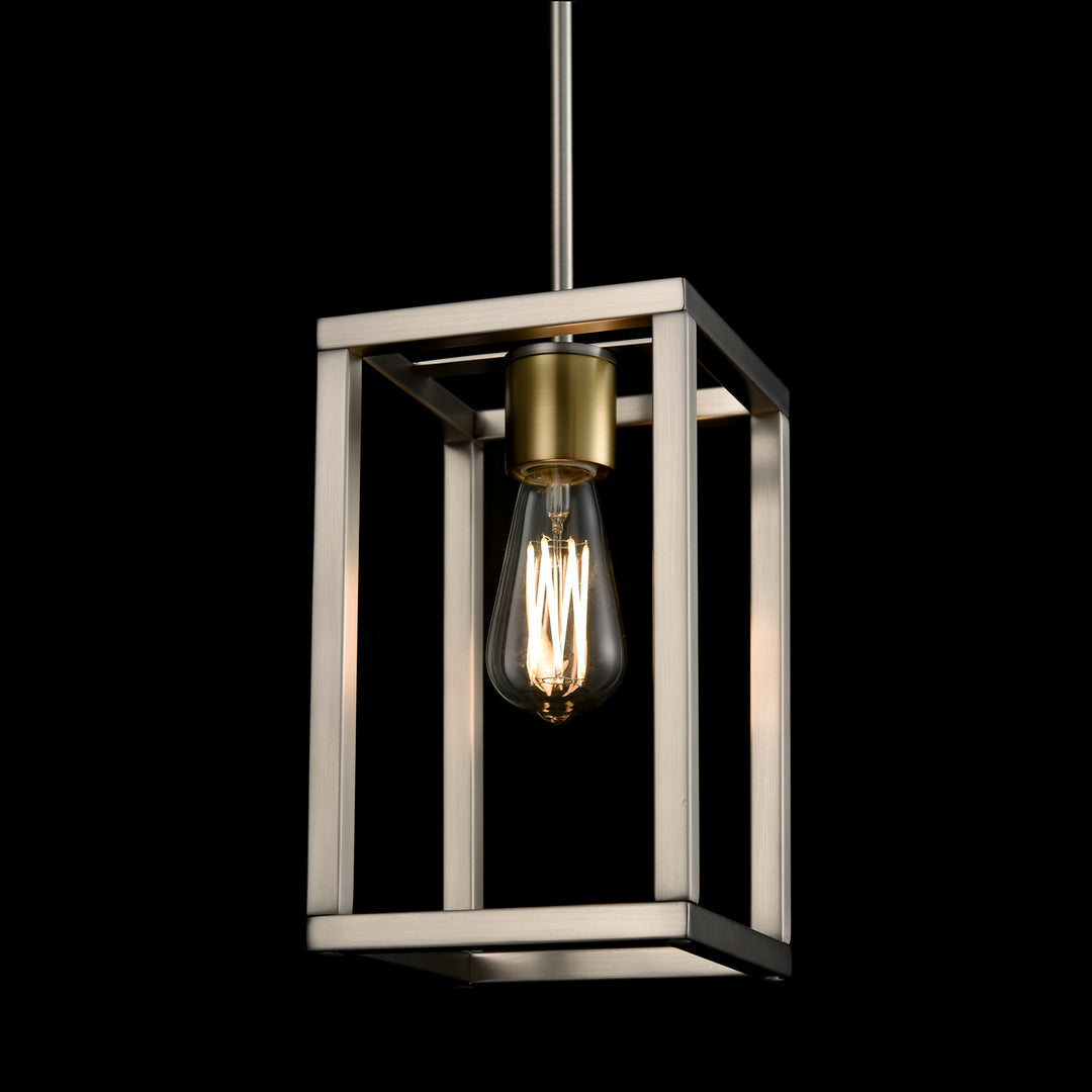 DVI Canada - DVP28121MF+BN - One Light Mini-Pendant - Sambre - Multiple/Buffed Nickel