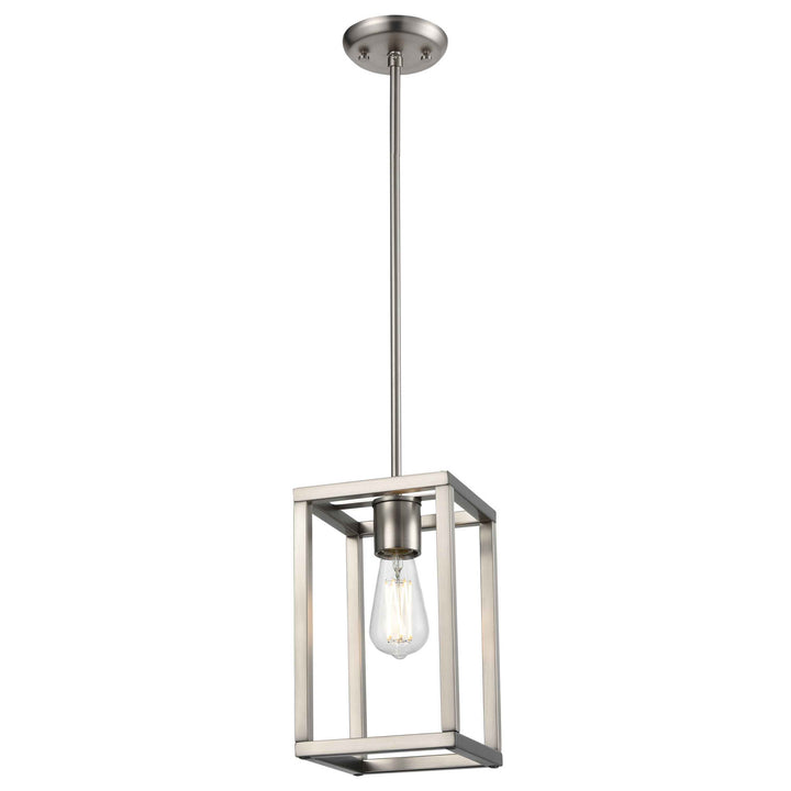 Sambre One Light Mini-Pendant in Multiple/Buffed Nickel - available from The Lighting Shoppe, trusted by Canadian homeowners