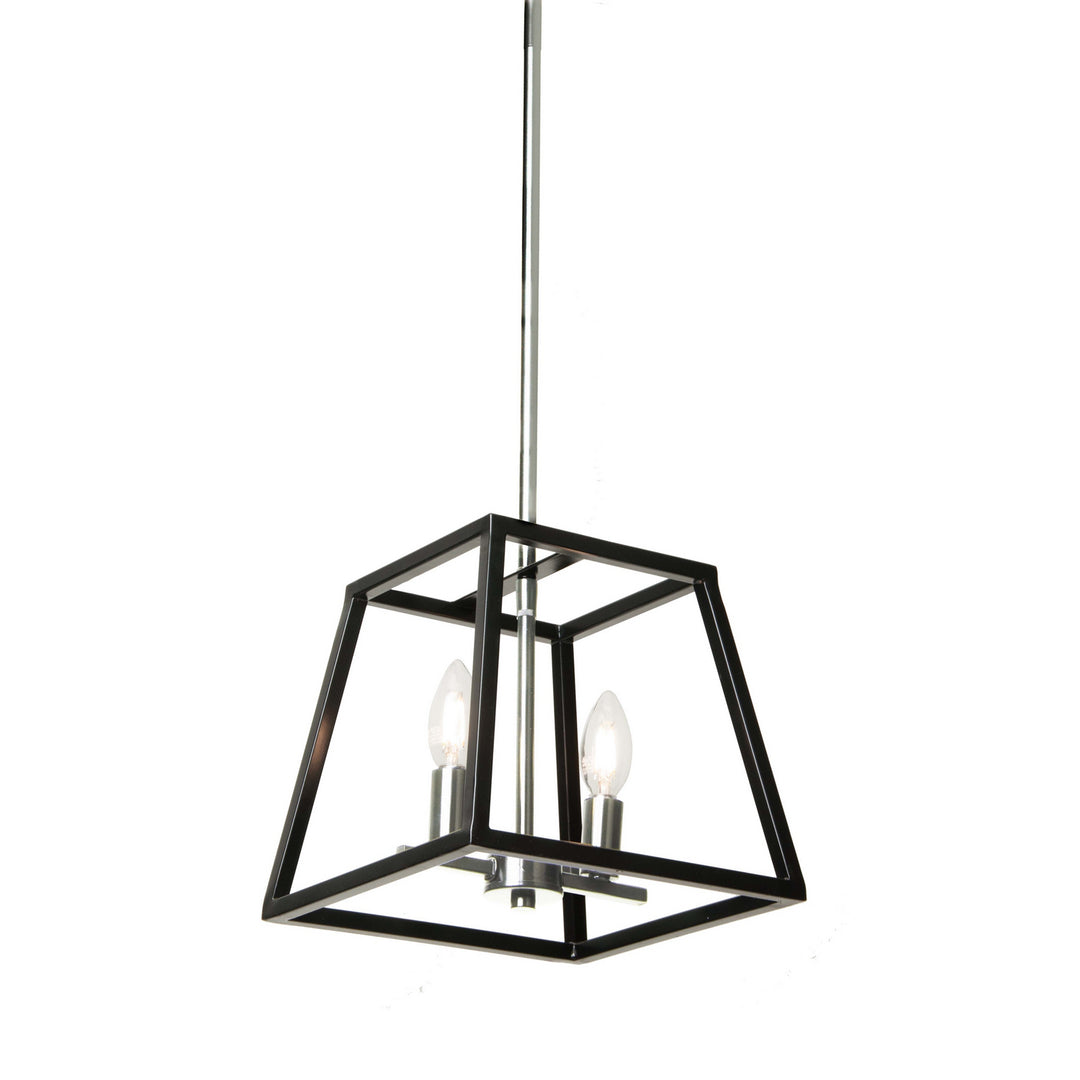 DVI Canada - DVP30021SN+GR - Two Light Pendant - Laurentian - Satin Nickel And Graphite