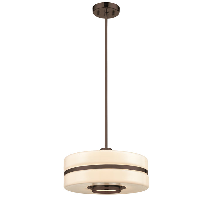 DVI Canada - DVP31610GR-TO - One Light Pendant - Orchestra - Graphite w/True Opal Glass
