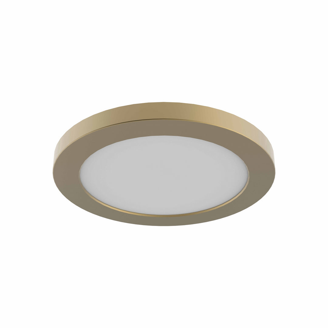 Avro LED Wall / Flush Mount in Brass (3000K) - available from The Lighting Shoppe, trusted by Canadian homeowners