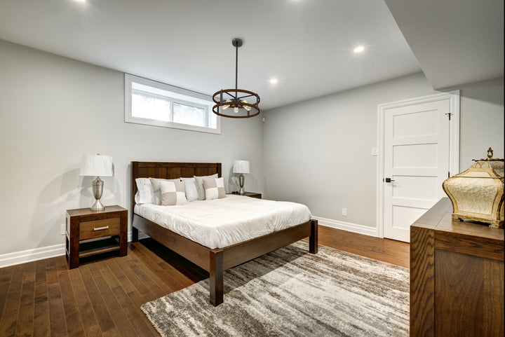 DVI Canada - DVP40308GR+IW - Five Light Dual Mount - Oakhurst - Graphite And Ironwood On Metal