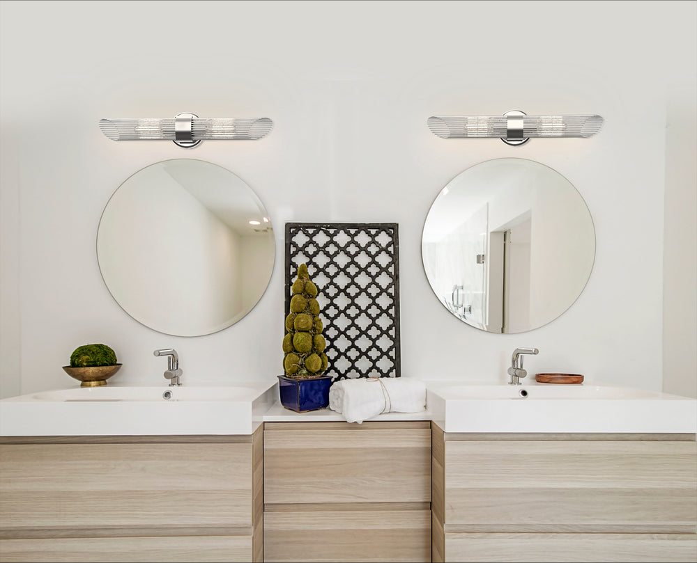 DVI Canada - DVP40543CH - Two Light Vanity - Spartan - Chrome
