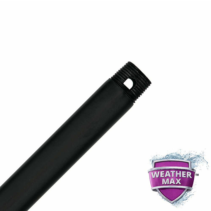 Matte Black All-Weather Downrod Hunter Fan Canada