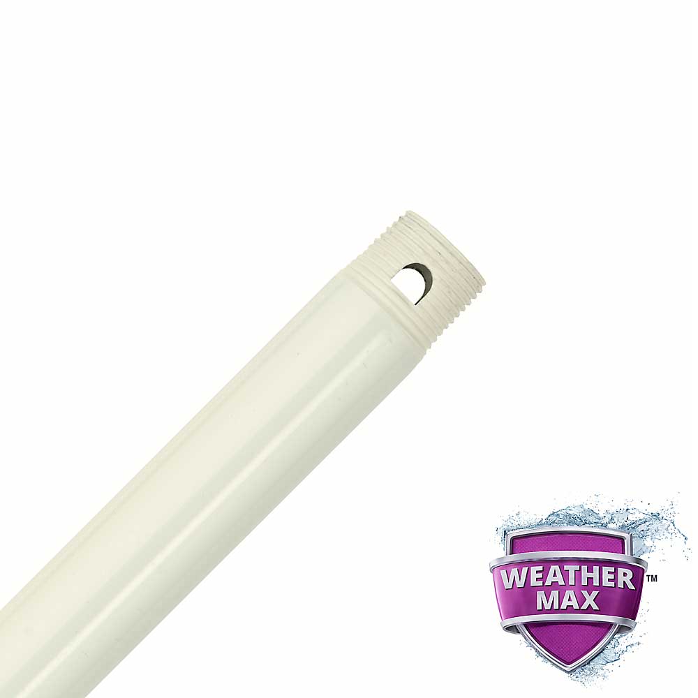 Fresh White All-Weather Downrod Hunter Fan Canada