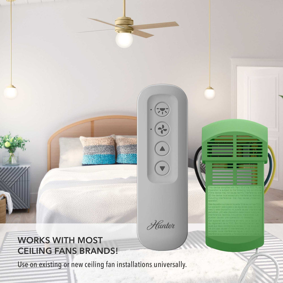 Universal Fan-Light Remote Control with Receiver Hunter Fan Canada