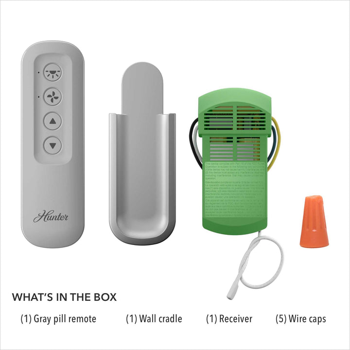 Universal Fan-Light Remote Control with Receiver Hunter Fan Canada
