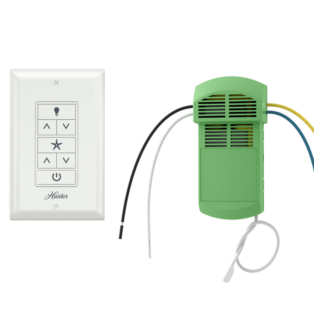 Universal Fan-Light Wall Control with Receiver - 99771 Hunter Fan Canada