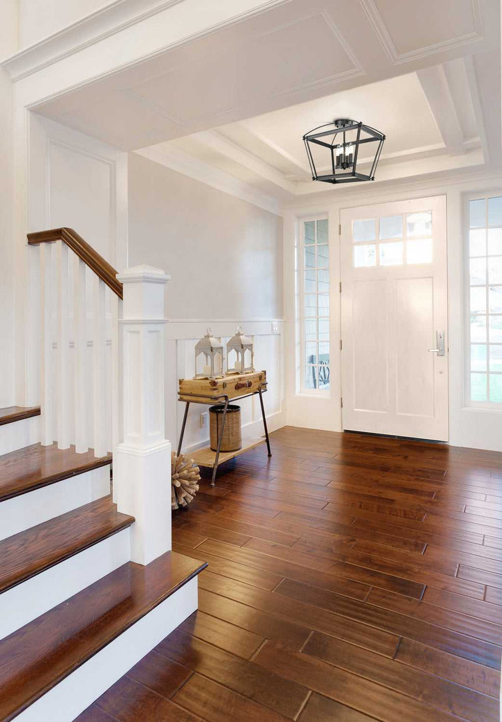 Alora Canada - PD312212UB - Four Light Foyer Pendant - Manor - Urban Bronze