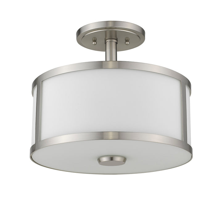 Panderio 3-Light 13" Semi Flush Mount By Mirage Lighting