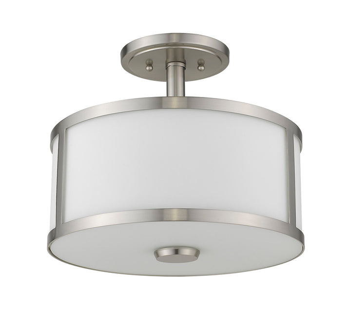 Panderio 3-Light 13" Semi Flush Mount By Mirage Lighting Mirage Lighting Group