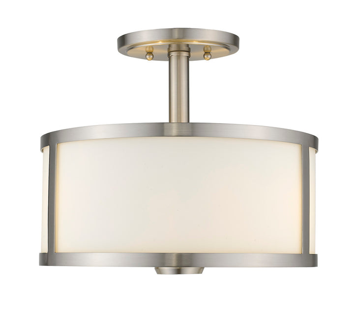 Panderio 3-Light 13" Semi Flush Mount By Mirage Lighting