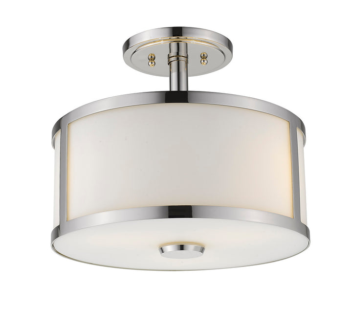 Panderio 3-Light 13" Semi Flush Mount By Mirage Lighting