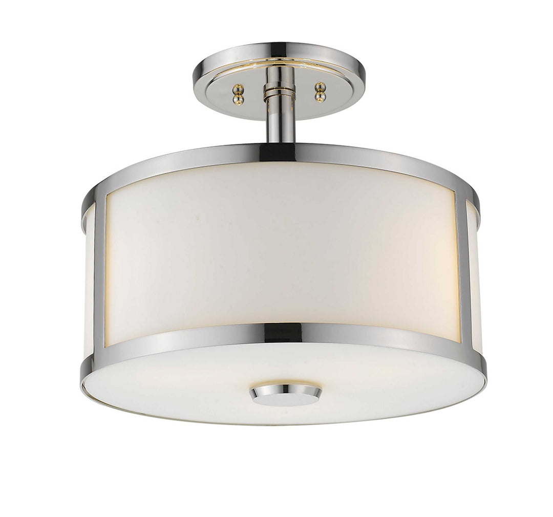 Panderio 3-Light 13" Semi Flush Mount By Mirage Lighting Mirage Lighting Group