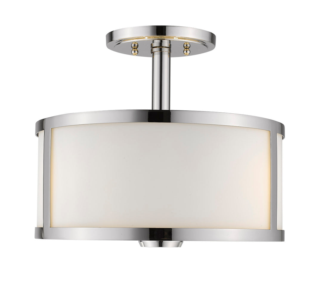 Panderio 3-Light 13" Semi Flush Mount By Mirage Lighting
