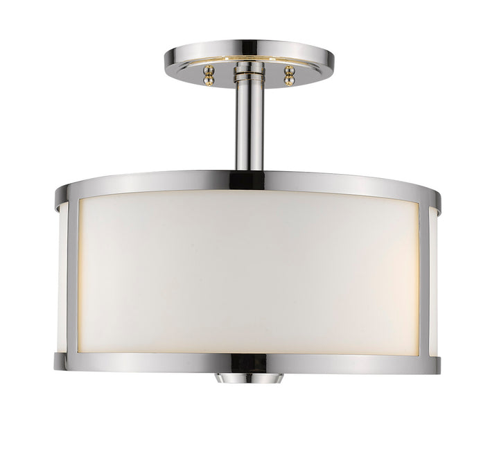 Panderio 3-Light 13" Semi Flush Mount By Mirage Lighting