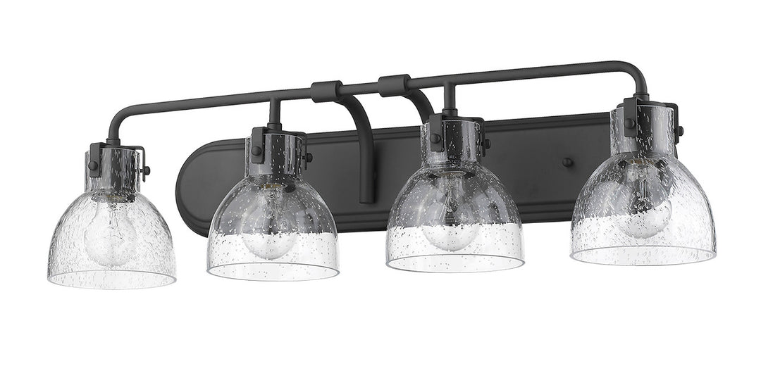Aston 4-Light Bathroom Vanity Light By Mirage Lighting - available from The Lighting Shoppe, trusted by Canadian homeowners