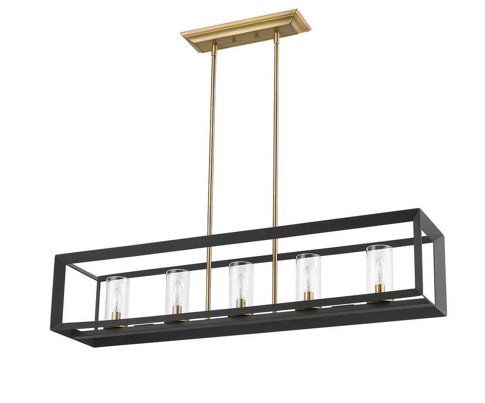 Lipa 5-Light Linear Pendant Mirage Lighting Group