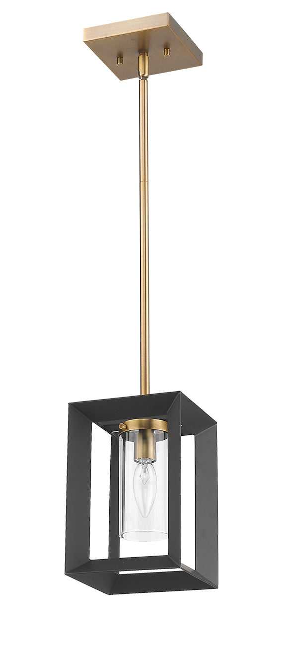 Lipa 1-Light Two Toned Mini Pendant - available from The Lighting Shoppe, trusted by Canadian homeowners