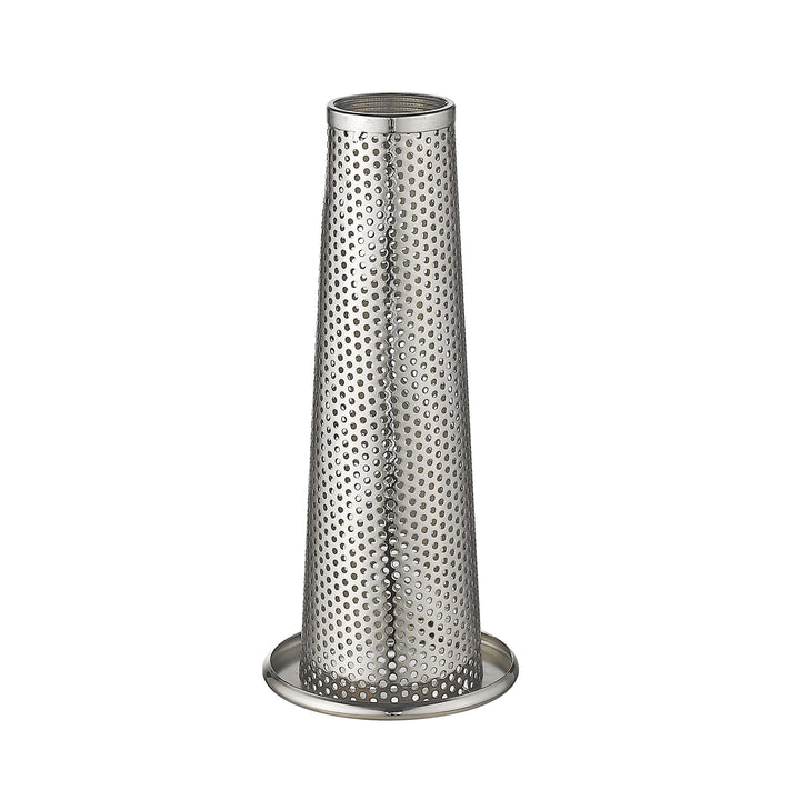 Cone 1-Light Pendant Polished Nickel Mirage Lighting Group