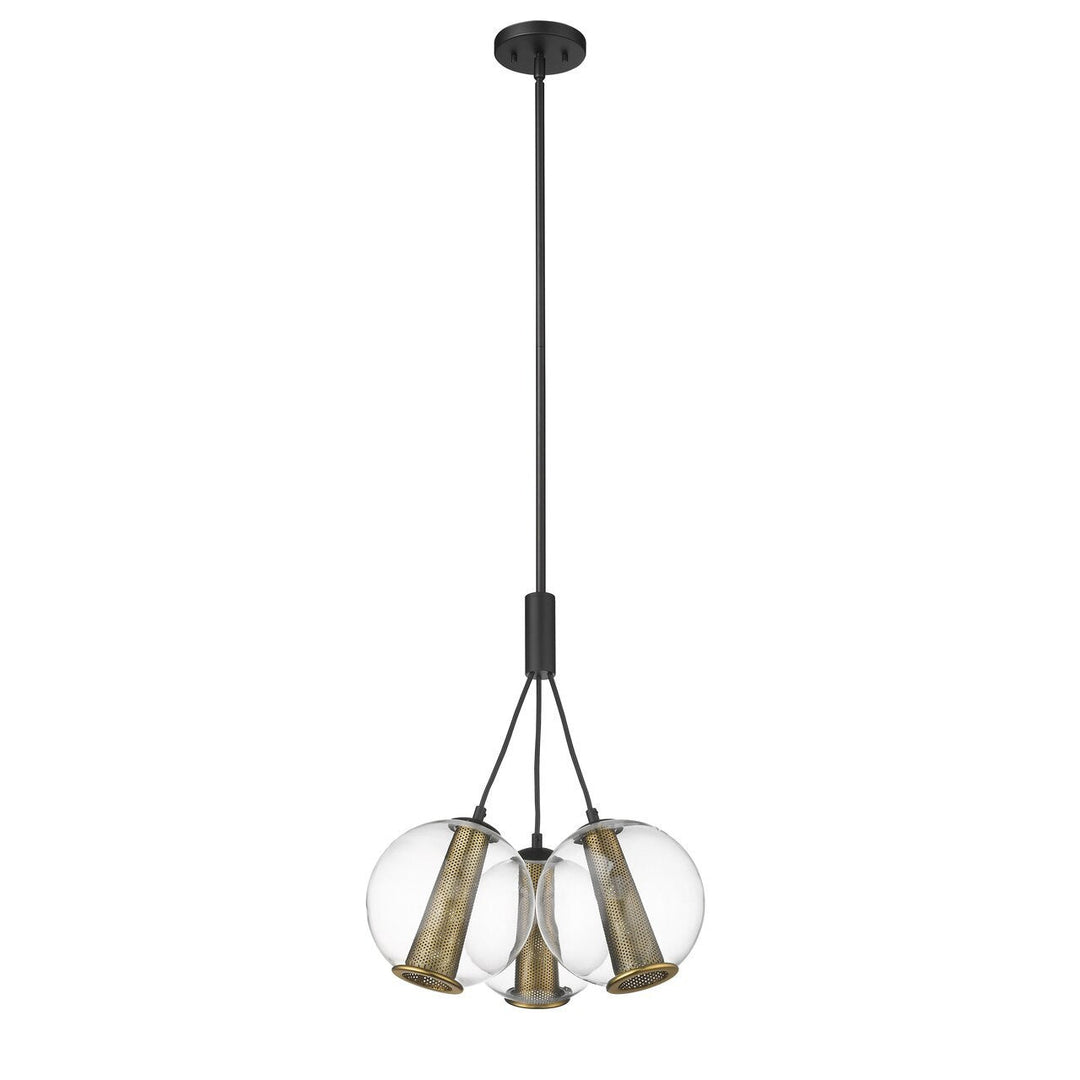 Cone 3-Light Pendant Mirage Lighting Group