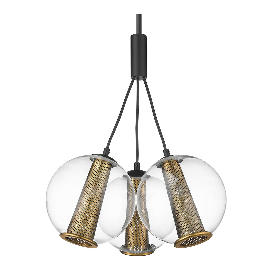 Cone 3-Light Pendant Mirage Lighting Group