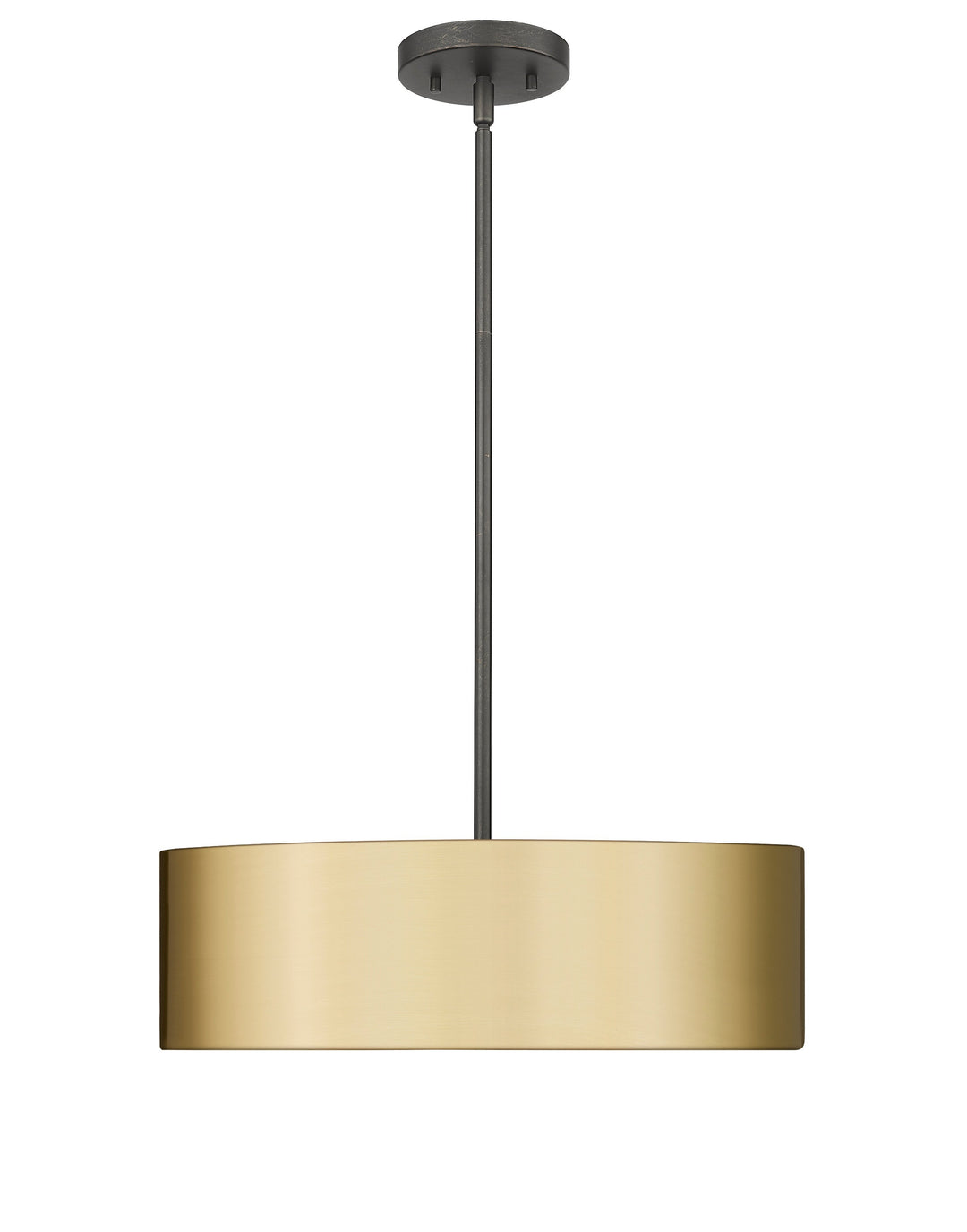 Piston 3-Light Polished Nickel Pendant Spanish Alabaster Stone Diffuser Modition Lighting