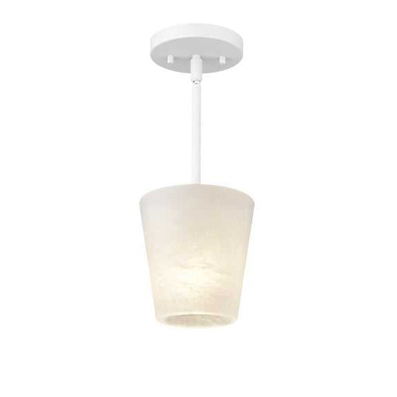 Madrid 1-Light Hand Carved Alabaster Pendant (Copy) Modition Lighting