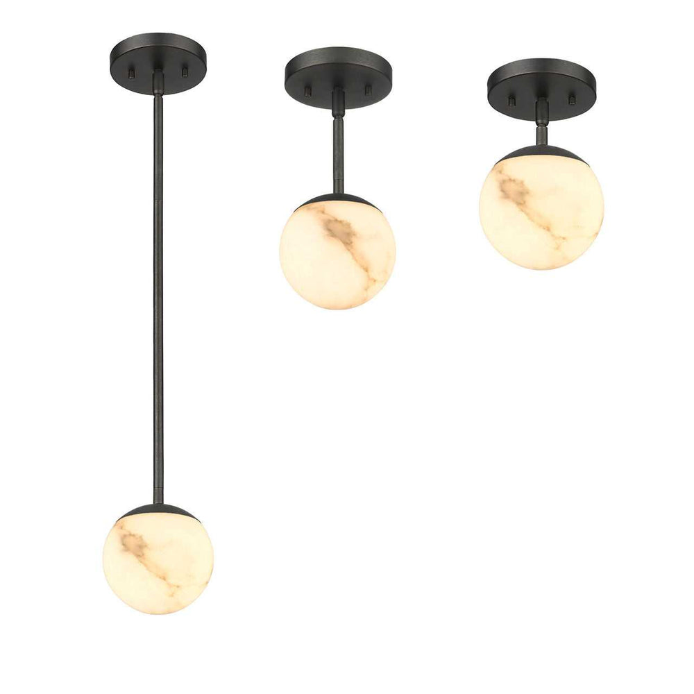 Amelia 1-Light Hand Carved Alabaster Mini-Pendant By Modition Lighting (Copy) Modition Lighting