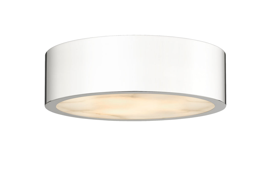 Piston Alabaster 3-Light Flush Mount By Modition Lighting Modition Lighting