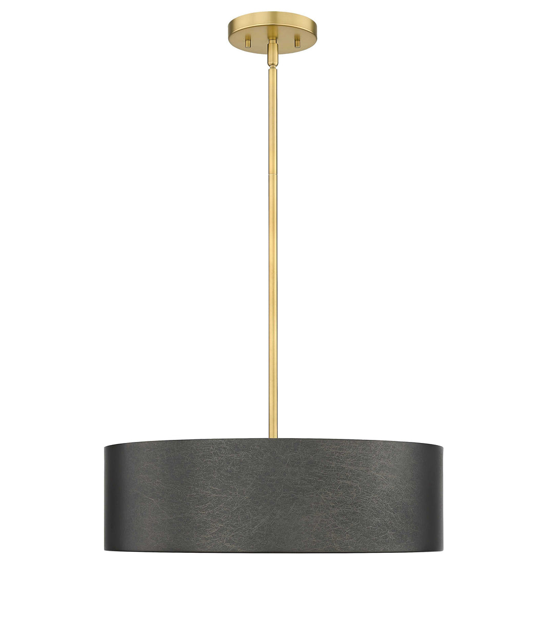 Piston 3-Light Gold Pendant Spanish Alabaster Stone Diffuser Modition Lighting