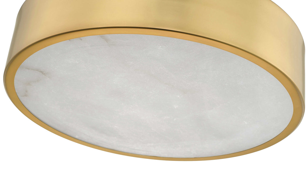 Piston 5-Light Pendant Oxidized Aged Gold Spanish Alabaster Stone Diffuser (Copy) Modition Lighting