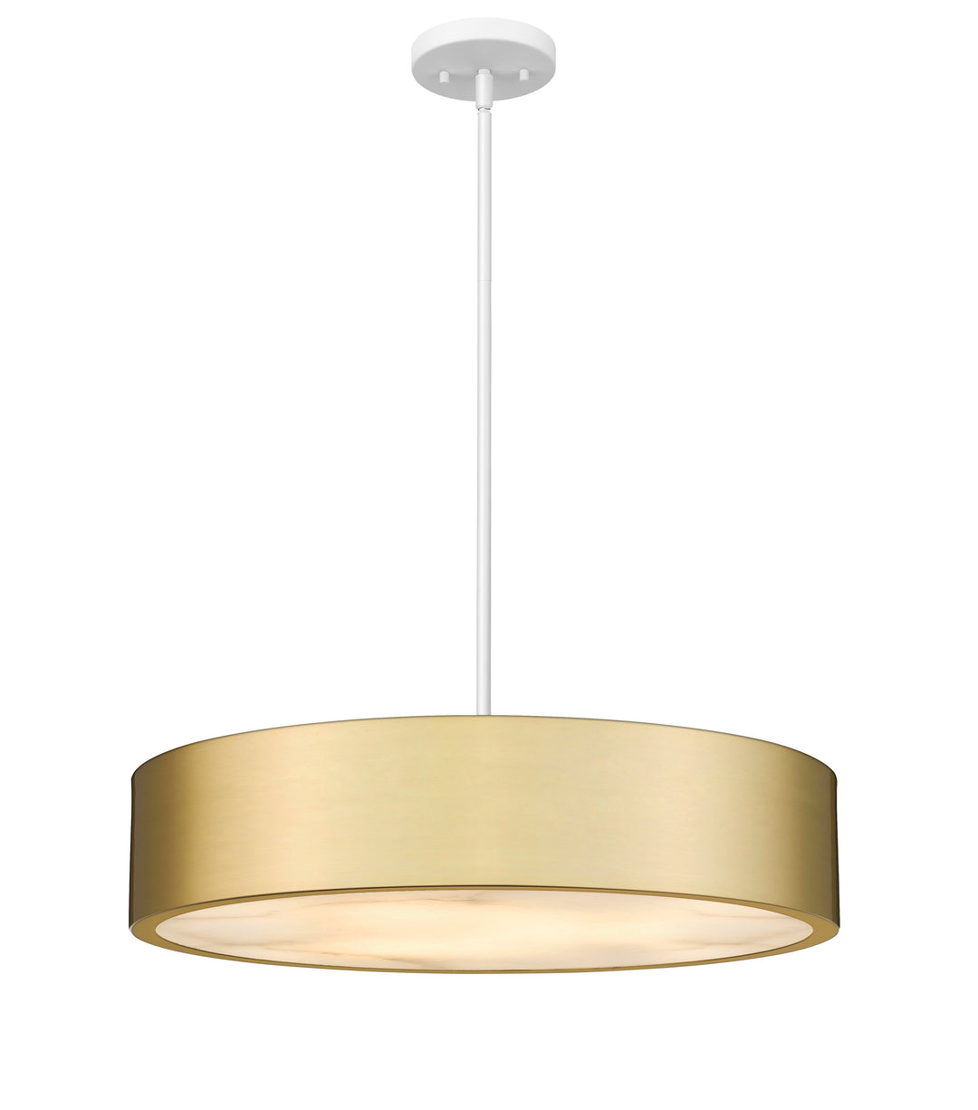 Piston 5-Light Pendant Oxidized Aged Gold Spanish Alabaster Stone Diffuser (Copy) Modition Lighting