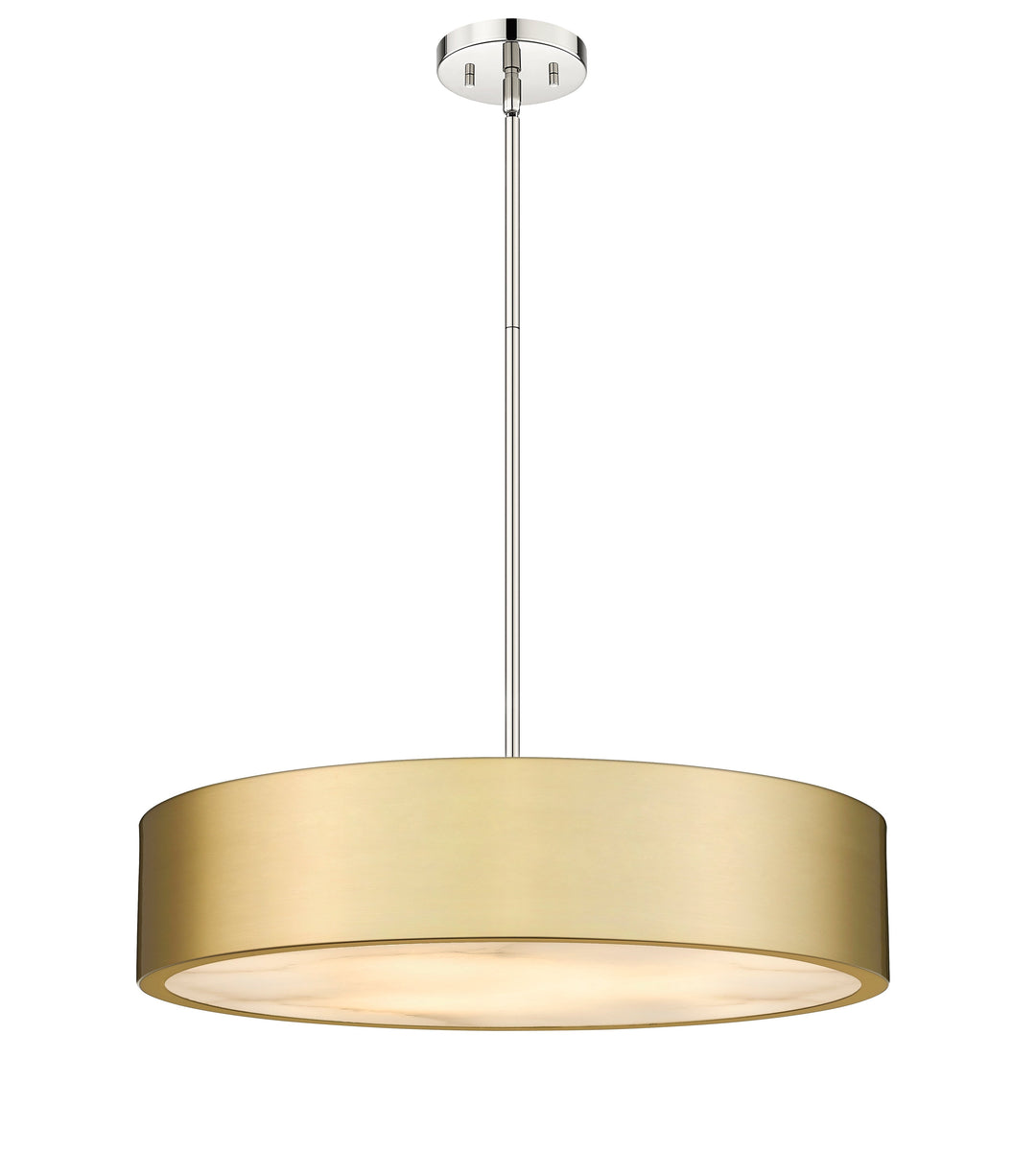 Piston 5-Light Pendant Oxidized Aged Gold Spanish Alabaster Stone Diffuser (Copy) Modition Lighting