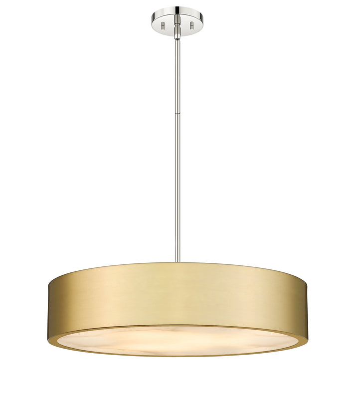 Piston 5-Light Pendant Oxidized Aged Gold Spanish Alabaster Stone Diffuser (Copy) Modition Lighting