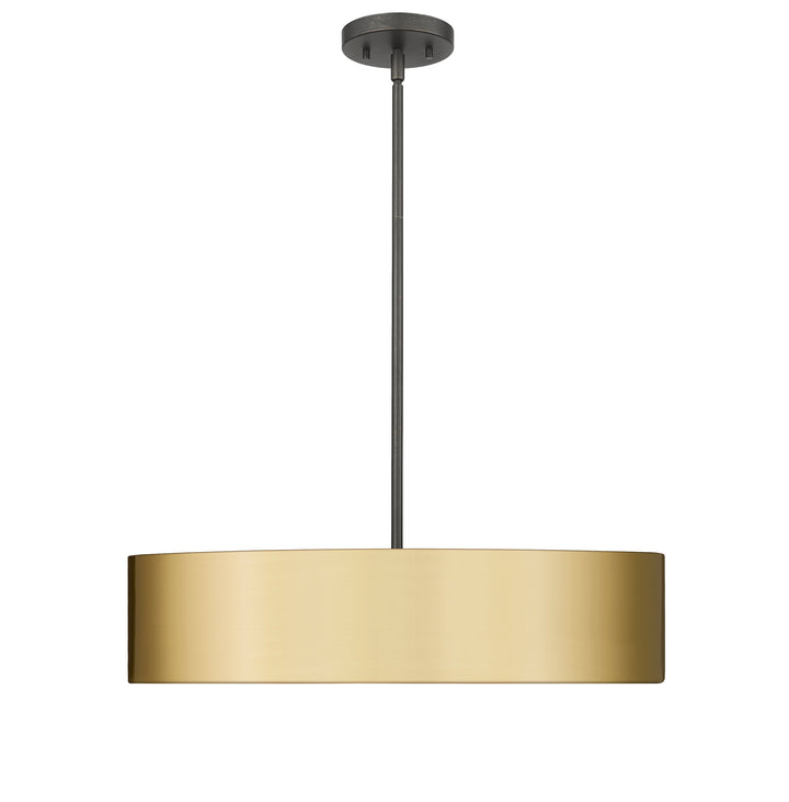 Piston 5-Light Pendant Oxidized Aged Gold Spanish Alabaster Stone Diffuser (Copy) Modition Lighting