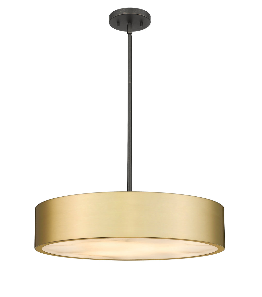 Piston 5-Light Pendant Oxidized Aged Gold Spanish Alabaster Stone Diffuser (Copy) Modition Lighting