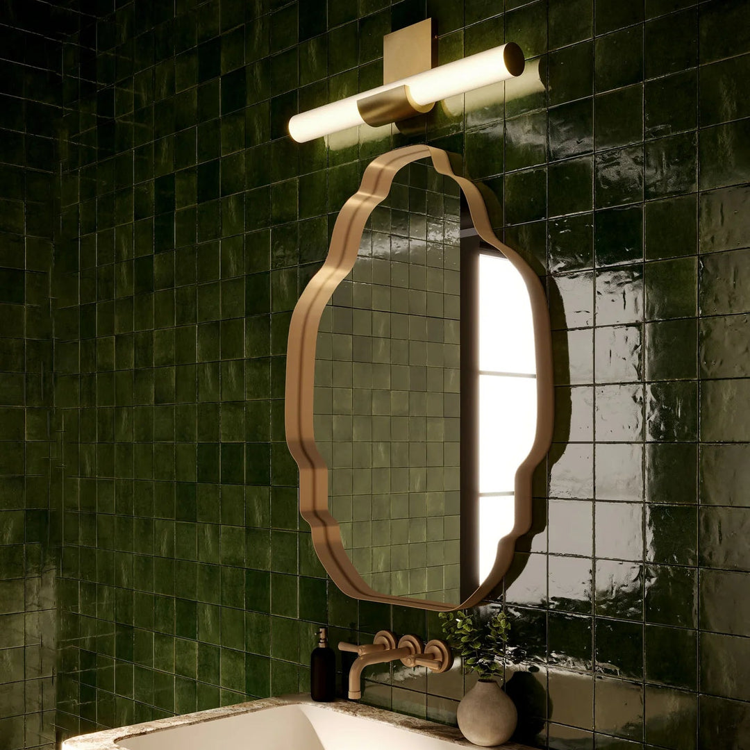 Apollo LED Wall Vanity in Vintage Brass