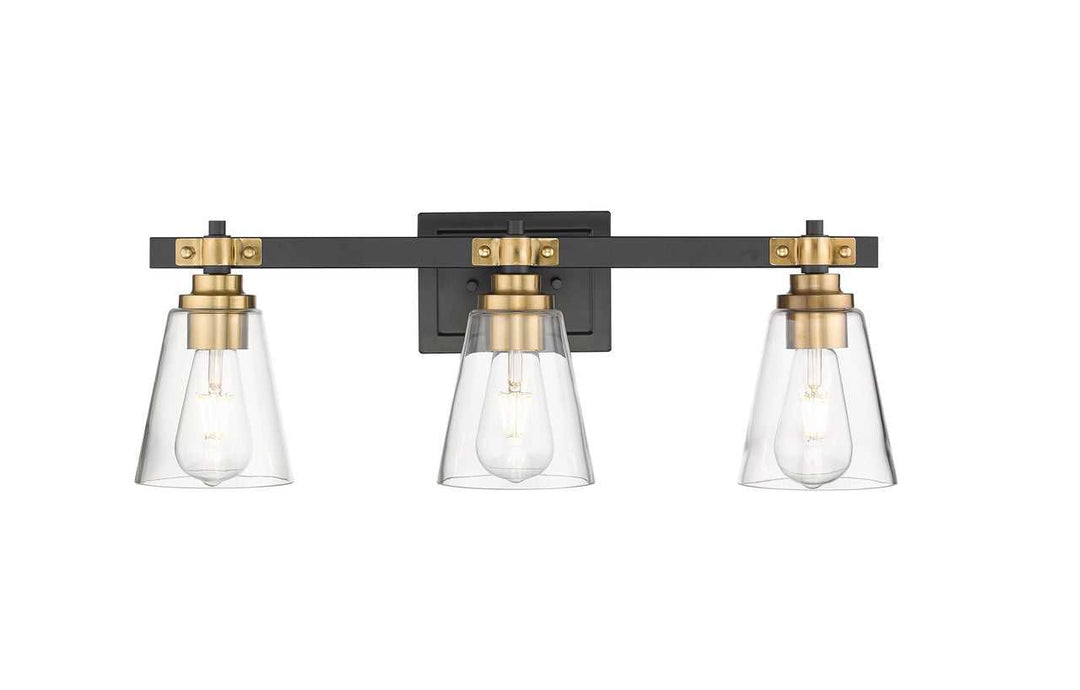 Senga 3 Light Bathroom Vanity Light by Mirage Lighting - available from The Lighting Shoppe, trusted by Canadian homeowners